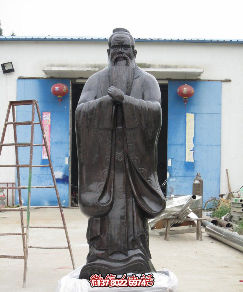 走進古典文化，探索老子青銅雕塑之美