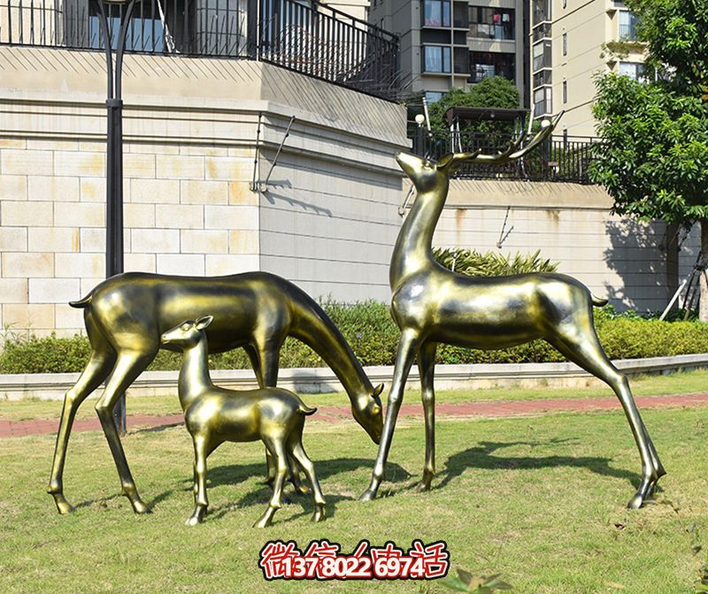 戶(hù)外園林景觀擺件銅雕鹿雕塑 戶(hù)外園林景觀擺件銅雕鹿雕塑